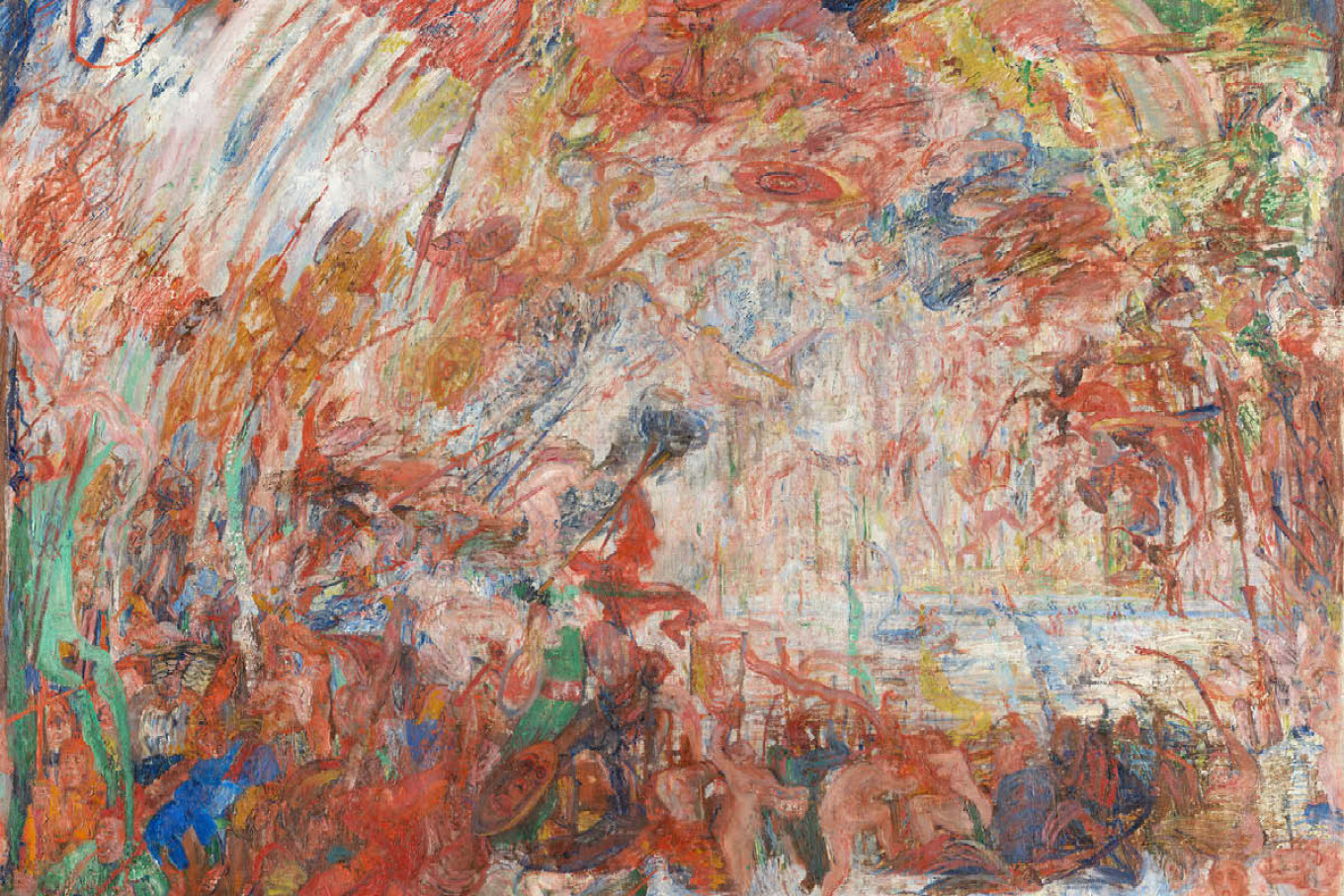 Val van de opstandige engelen door James Ensor. Beeld: Rik Klein Gotink