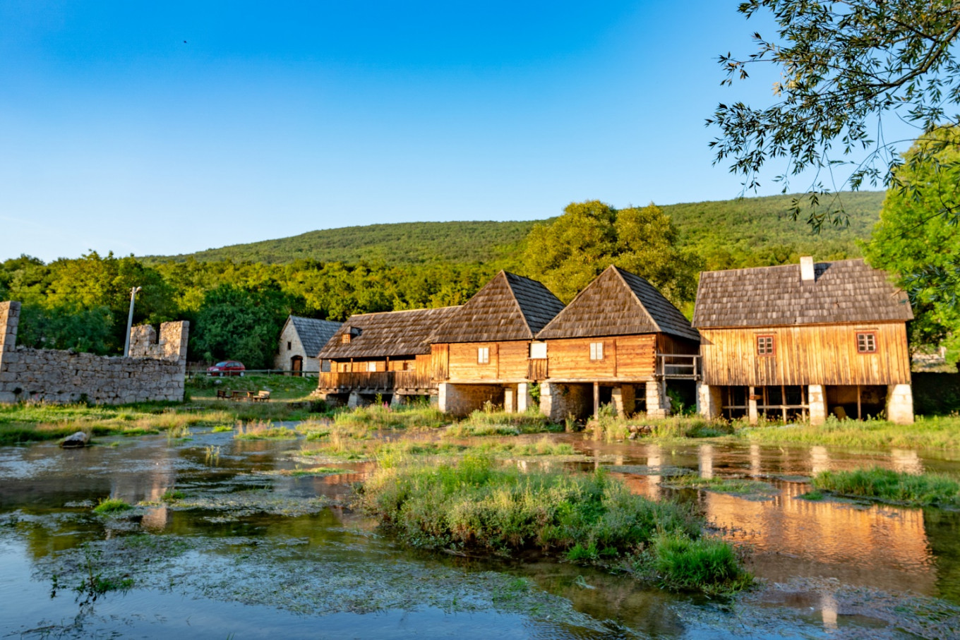 Bezoek de oude nog werkende molens van Mlinice Beeld: Lika-Senj TB