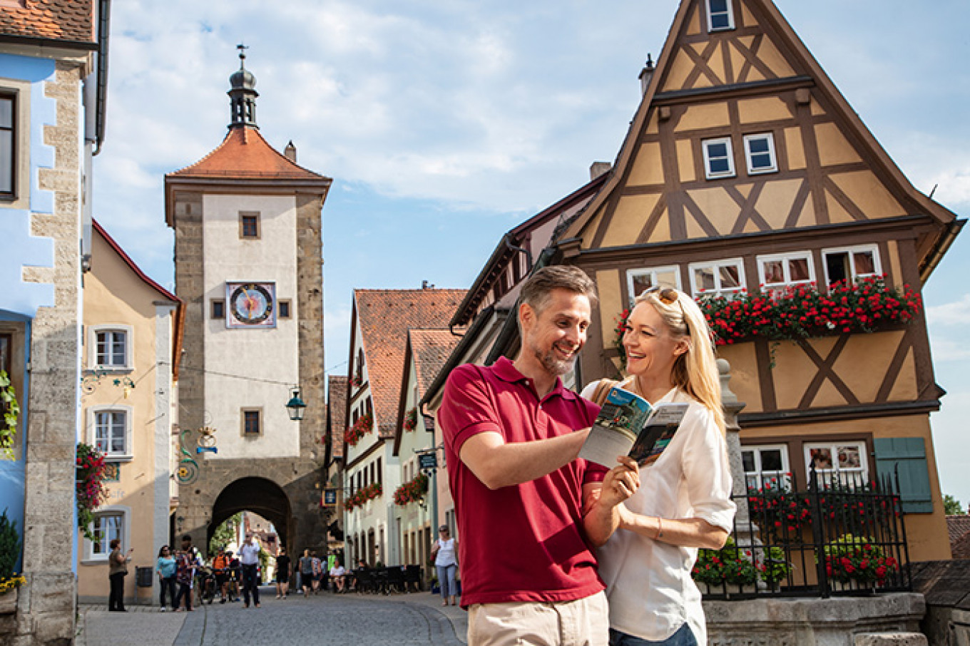   Wandel door Rothenburg ob der Tauber © FrankenTourismus / Holger Leue 