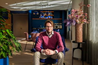 Redmer Bertens, senior data scientist bij KPMG.