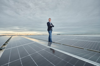 Martijn Vlek, directeur van de Coöperatie Energie Uitwisseling Regio Zwolle-Noord: "Nu we verzekerd zijn voor het delen van transportcapaciteit kunnen we ons met volle aandacht richten op verdere ontwikkelingen”
