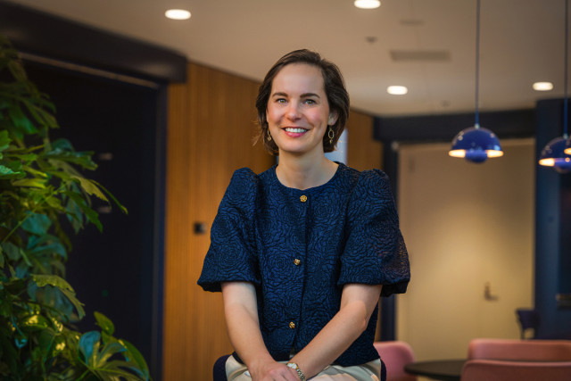 Charlotte van Leeuwen, lead AI in de Zorg bij KPMG.